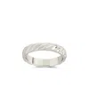 Sterling Forever Twisted Rope Elowyn Ring