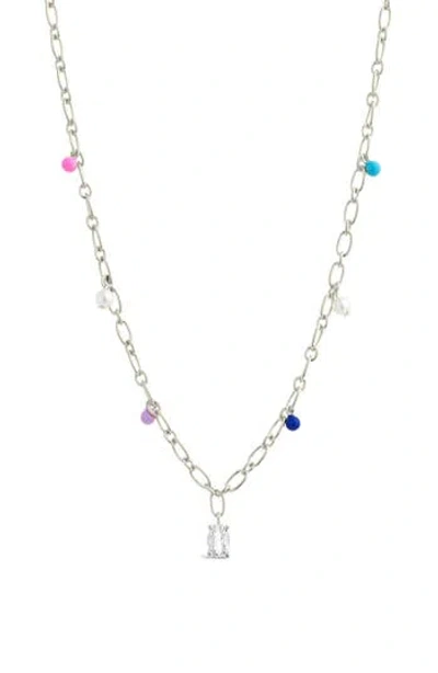 STERLING FOREVER STERLING FOREVER ULA CHARM NECKLACE