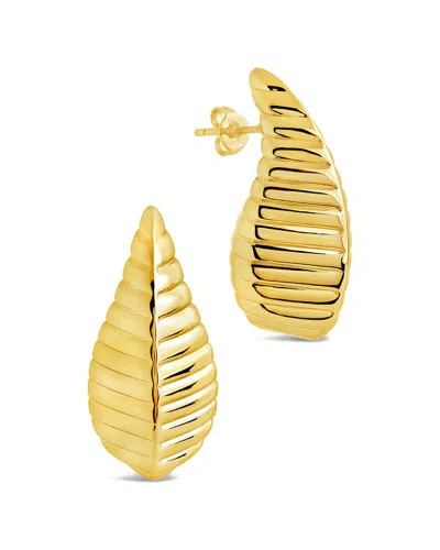 STERLING FOREVER STERLING FOREVER VALE TEXTURED STUD EARRINGS