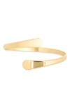 Sterling Forever Valeira Cuff Bracelet In Gold