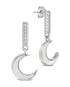 Sterling Forever Valeria Drop Studs