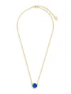 Sterling Forever Women's 14k Goldplated & Enamel Necklace In Brass