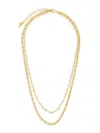 STERLING FOREVER WOMEN'S 14K GOLDPLATED LAYERED NECKLACE