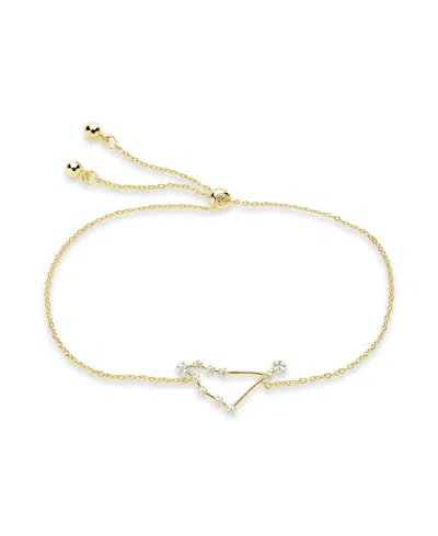 Sterling Forever Women's Constellation Bracelet In Gold