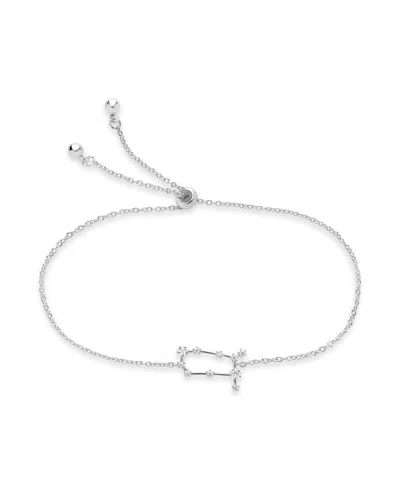 Sterling Forever Women's Constellation Bracelet In Gemini Silver