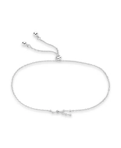 Sterling Forever Women's Constellation Bracelet In Taurus Silver