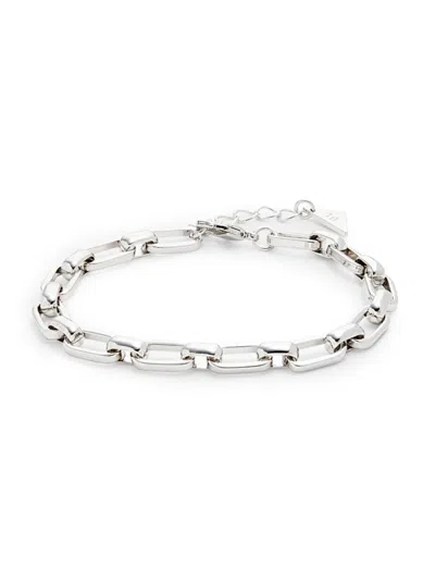 Sterling Forever Women's Isla Chain Link Bracelet In Silvertone