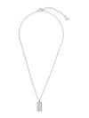 Sterling Forever Cz Vaylen Pendant Necklace In Silver