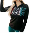 Sterling Kreek Back Roads Pullover Sweater In Black In Black