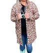 Sterling Kreek Long Jacket In Leopard In Animal Print