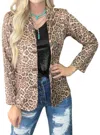Sterling Kreek Loveland Kitty Blazer In Brown In Brown