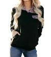 Sterling Kreek Midnight Orchid Pullover Top In Black In Black
