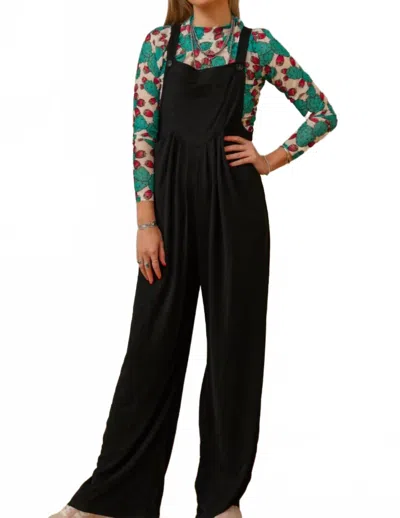 Sterling Kreek Night Sky Jumpsuit In Black