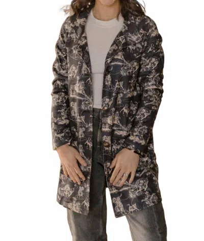 Sterling Kreek Rodeo Road Jacket In Black In Multi