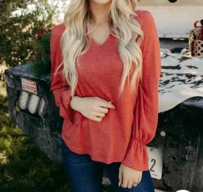 Sterling Kreek Saturday Night Top In Red