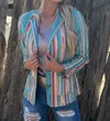 Sterling Kreek Serape Lights Blazer In Multi In Multi