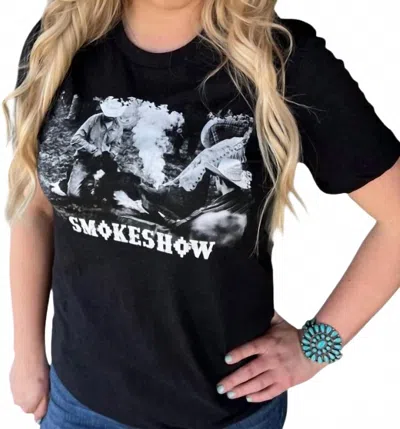 Sterling Kreek Smokeshow Short Sleeve Tee In Black