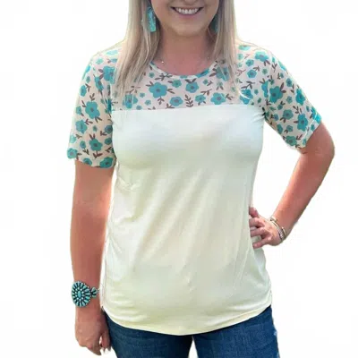 Sterling Kreek Summer In The City Top In Multi In White
