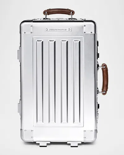 Sterling Pacific 35l Aluminum Carry-on Luggage In Metallic