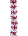 Sterling Tree Company 9ft Long Pre Lit White/red Garland With 70 Clear Warm White And Multicolor Bat In Multicolor