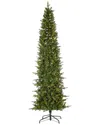Sterling Tree Company 9ft Natural Cut Narrow Saginaw Pine With 650 Ul Clear Lights In Green