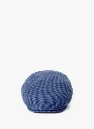 Stetson Beret En Lin In Blue
