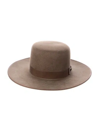 Pre-owned Stetson Brown Wool Sun Hat