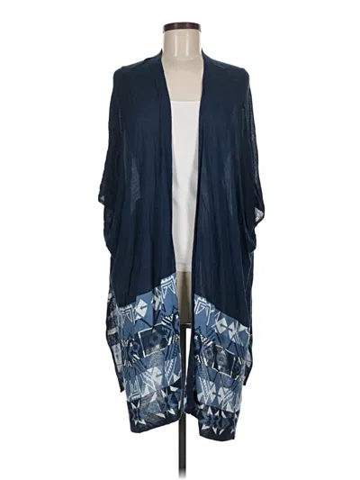 Pre-owned Stetson Cardigan Sweater In Blue