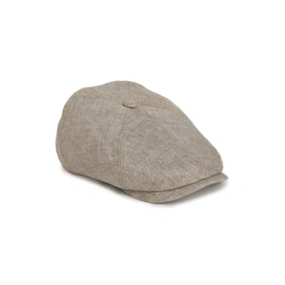 Stetson Tweed Cap In Gray