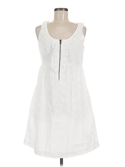 Pre-owned Stetson Casual Dress In White