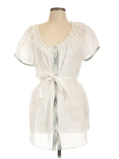 Pre-owned Stetson Casual Dress In White