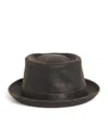 Stetson Cotton-blend Pork Pie Hat In Brown