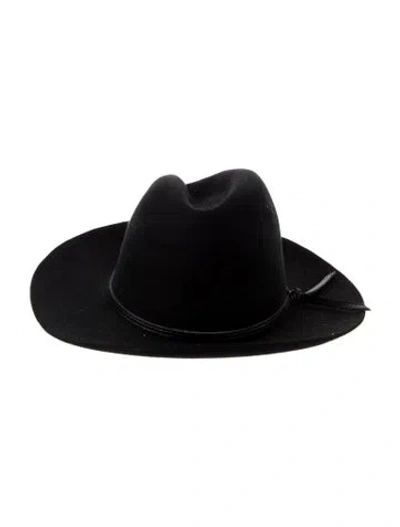 Pre-owned Stetson Cowboy Hat In Black