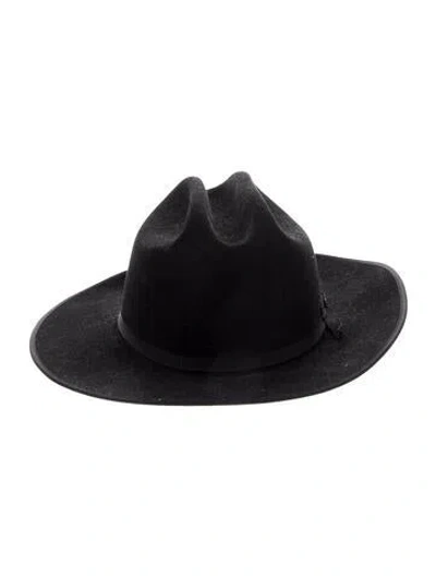 Pre-owned Stetson Fedora In Black