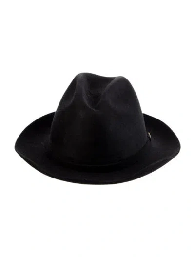 Pre-owned Stetson Fedora In Black