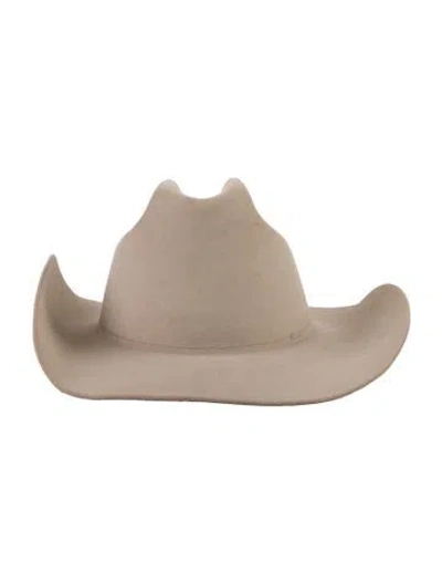 Pre-owned Stetson Fedora Hat In Neutrals