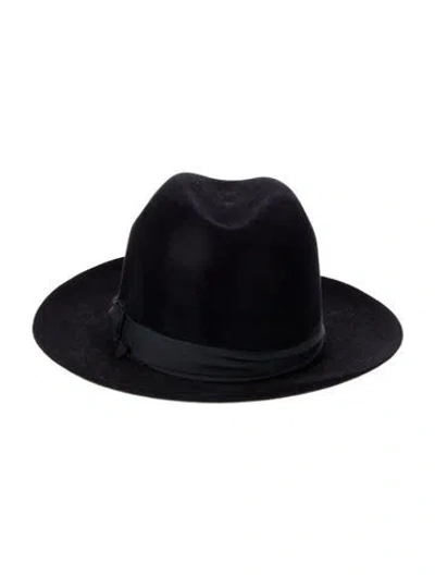 Pre-owned Stetson Felt Hat In Black