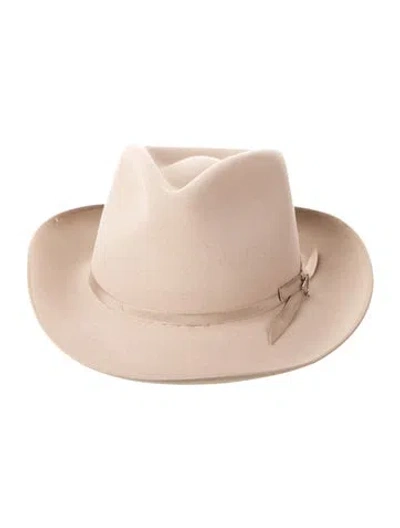 Pre-owned Stetson Formal Fodera Hat W/tags In Neutral
