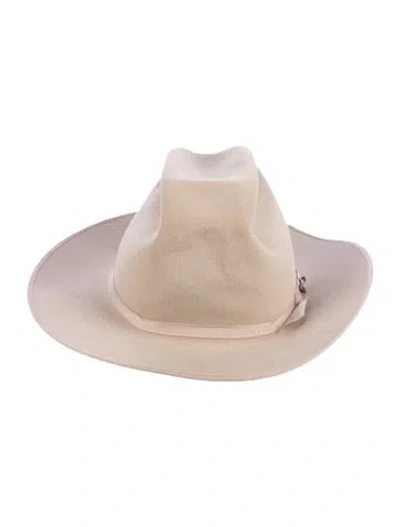 Pre-owned Stetson Fur Felt Panama Hat In Neutral