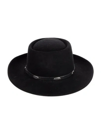 Pre-owned Stetson Gambler Hat In Black