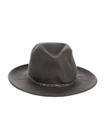 Pre-owned Stetson Gambler Hat In Green