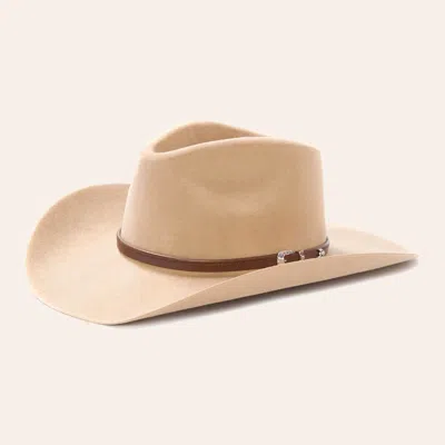 Stetson Hats Stetson 4x Seneca Silver Sand Buffalo Collection Felt Cowboy Hat In Neutral