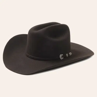Stetson Hats Stetson 6x Skyline Chocolate Brown Felt Cowboy Hat