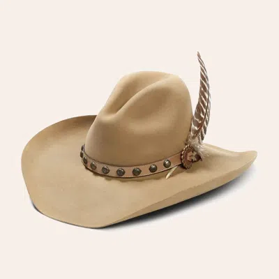 Stetson Hats Stetson Broken Bow 4x Buck Gus Crown Felt Cowboy Hat In Brown