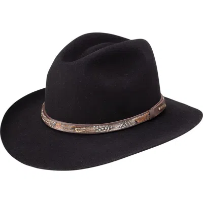 Stetson Jackson Hat In Black