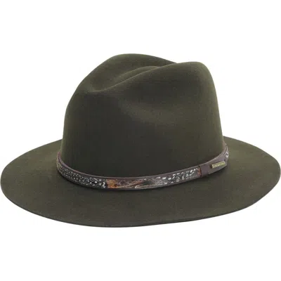 Stetson Jackson Hat In Green