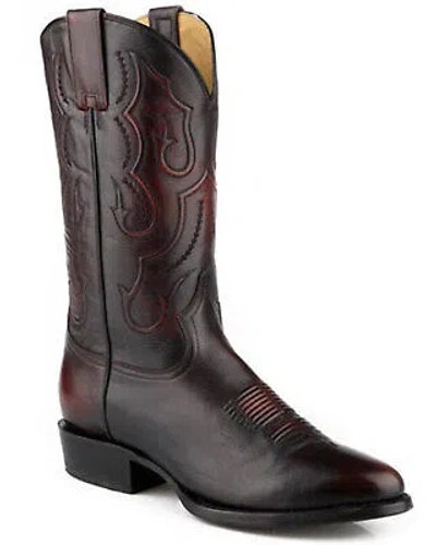 Pre-owned Stetson Men's Carlisle Western Boot - Medium Toe - 12-020-7311-4083 Bl 13 D In Black