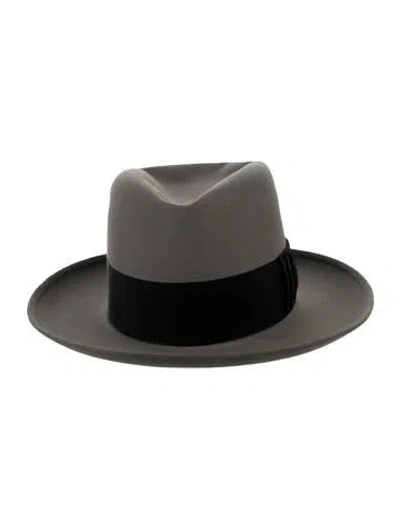 Pre-owned Stetson Panama Hat In Grey