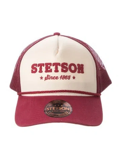 Pre-owned Stetson Red Cotton Cap