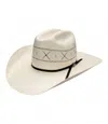 Stetson Rusty 20x Straw Hat In Ivory/gray In Gold